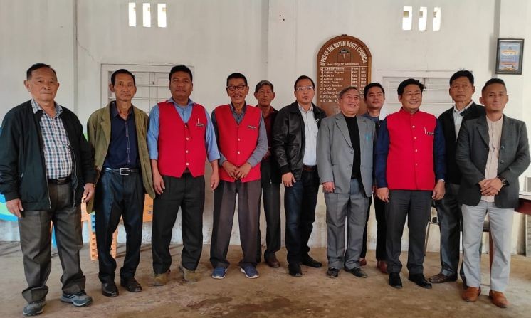 Outgoing and incoming office bearers of the NBCD with Colony GBs and Khel  Chairmen on January 28.